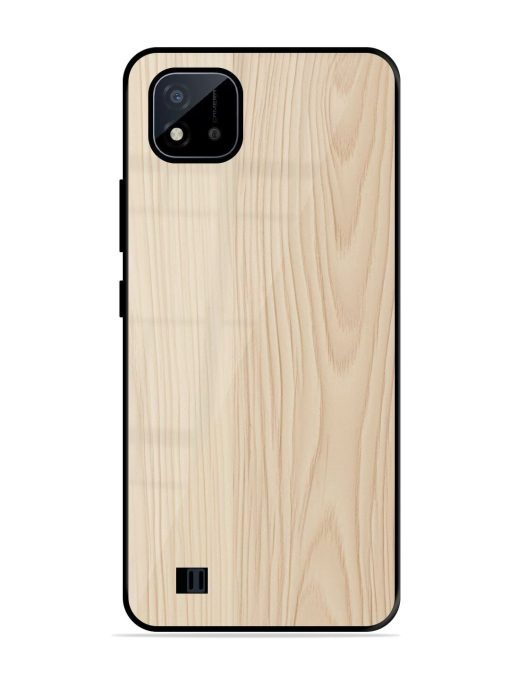 Textured Timber Glossy Soft Edge Case for Realme C20