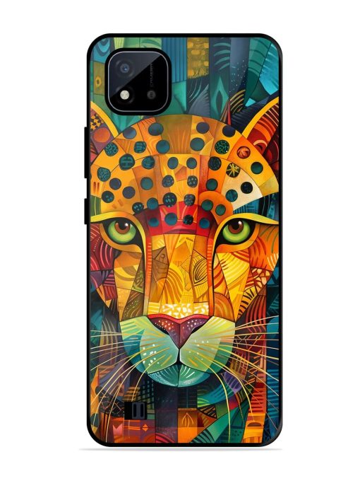 Mosaic Majesty Glossy Soft Edge Case for Realme C20 Chachhi