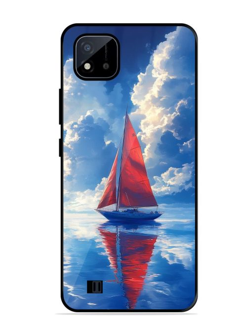 Crimson Sails Glossy Soft Edge Case for Realme C20 Chachhi