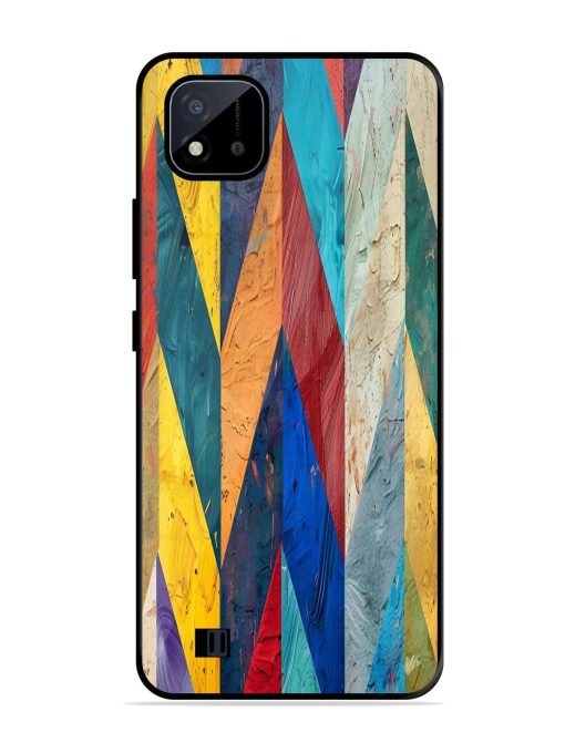 Abstract Tapestry Glossy Soft Edge Case for Realme C20 Chachhi