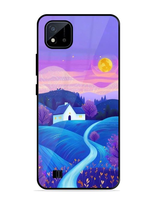 Moonlit Meadow Glossy Soft Edge Case for Realme C20 Chachhi