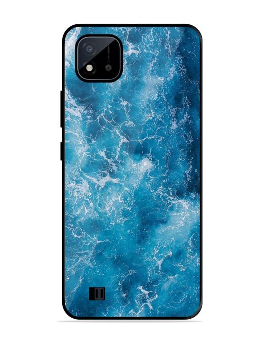 Oceanic Abyss Glossy Soft Edge Case for Realme C20 Chachhi