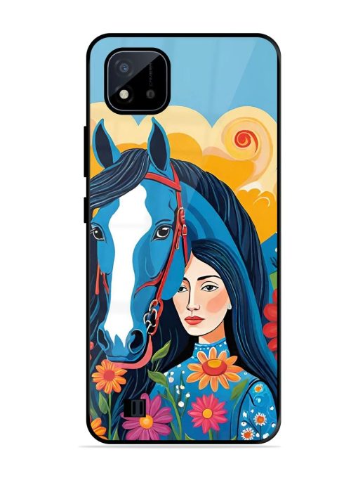 Equine Enchantment Glossy Soft Edge Case for Realme C20