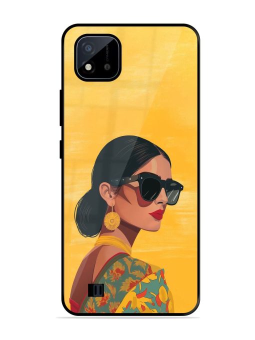 Neon Nightscape Glossy Soft Edge Case for Realme C20 Chachhi