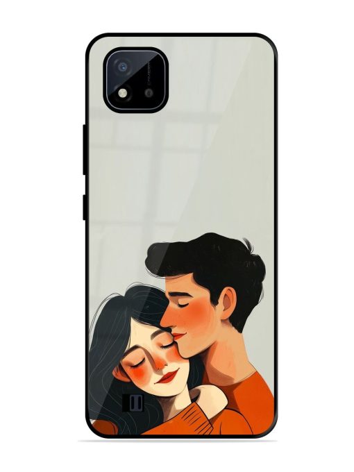 Craft Couples Glossy Soft Edge Case for Realme C20