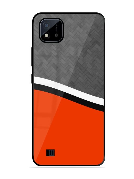 Bold Contrast Glossy Soft Edge Case for Realme C20