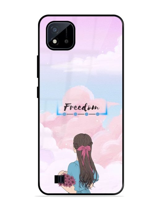 Skyward Dreams Glossy Soft Edge Case for Realme C20 Chachhi