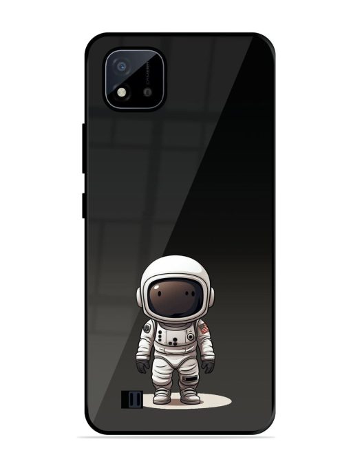 Neon Astronaut Glossy Soft Edge Case for Realme C20 Chachhi