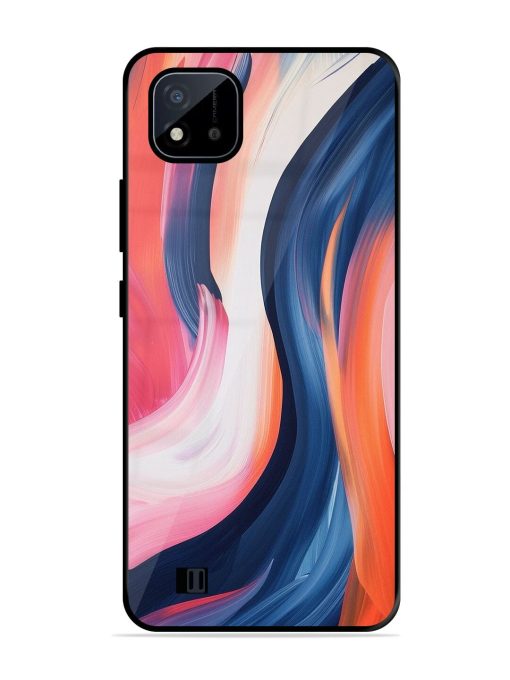 Whirling Hues Glossy Soft Edge Case for Realme C20 Chachhi