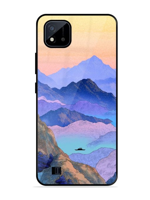 Mountain Mist Glossy Soft Edge Case for Realme C20 Chachhi