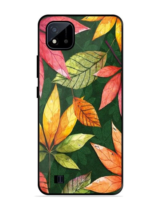 Autumn'S Embrace Glossy Soft Edge Case for Realme C20 Chachhi