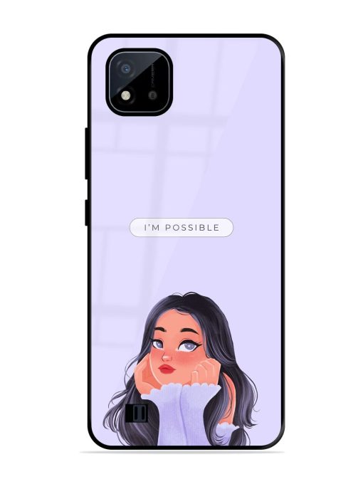 Im Possible Glossy Soft Edge Case for Realme C20 Chachhi