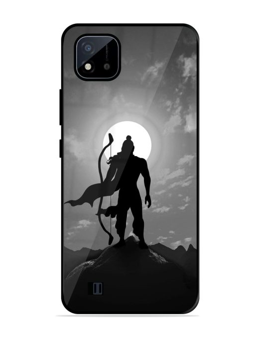 The Undefeated Warrior Glossy Soft Edge Case for Realme C20 Chachhi