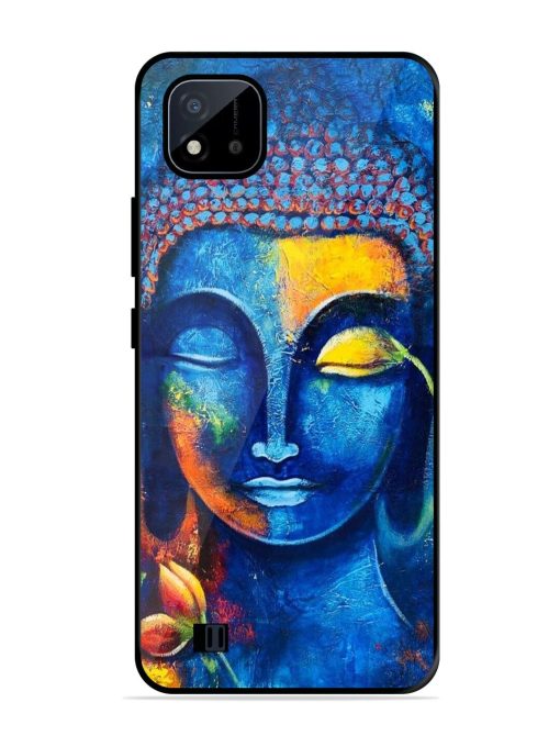 Enlightened Serenity Glossy Soft Edge Case for Realme C20 Chachhi