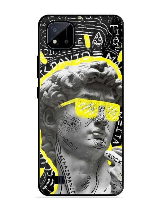 The Renaissance Rockstar Glossy Soft Edge Case for Realme C20 Chachhi