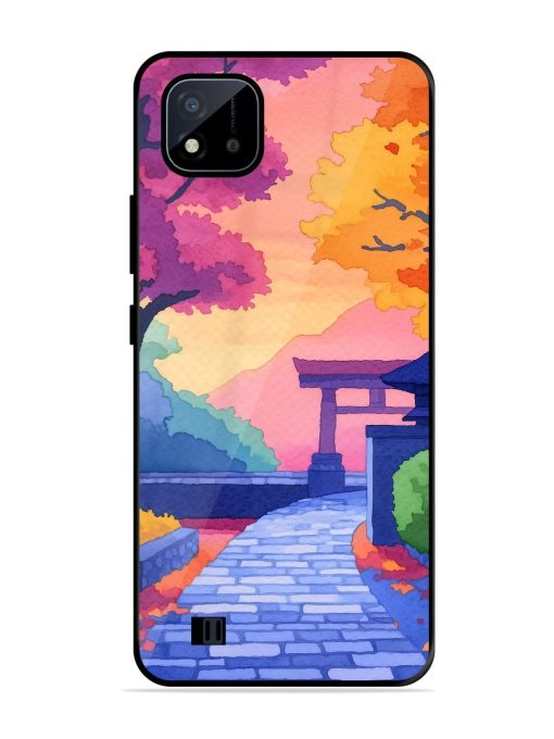 Autumnal Serenity Glossy Soft Edge Case for Realme C20 Chachhi