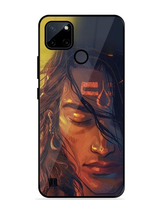 Tranquil Shiva Glossy Soft Edge Case for Realme C21Y Chachhi