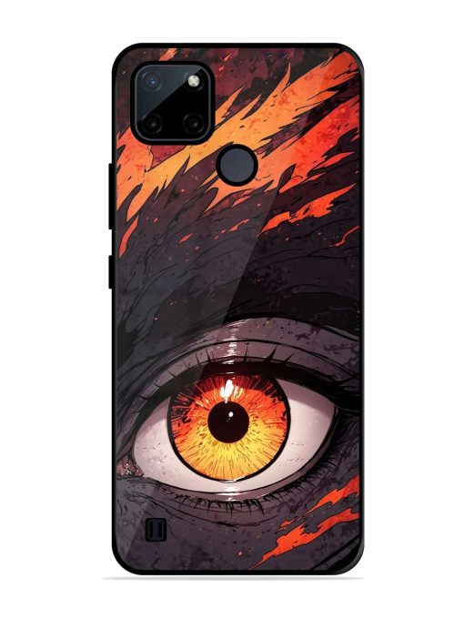 Inferno Gaze Glossy Soft Edge Case for Realme C21Y Chachhi