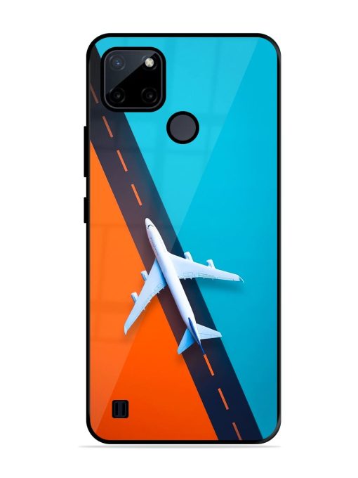 Skyward Bound Glossy Soft Edge Case for Realme C21Y Chachhi