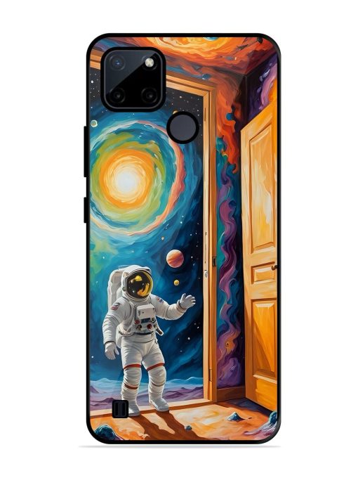 Artistic Space Glossy Soft Edge Case for Realme C21Y Chachhi