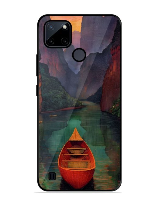 Serene Passage Glossy Soft Edge Case for Realme C21Y Chachhi