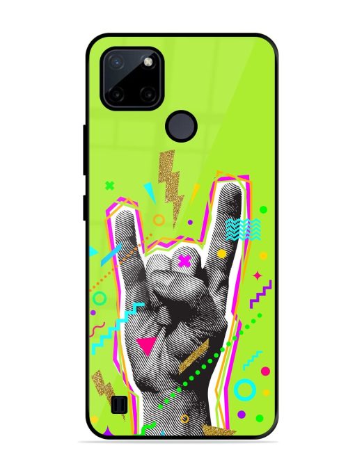 Neon Rock Glossy Soft Edge Case for Realme C21Y Chachhi