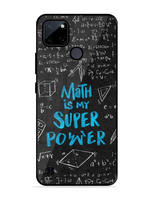 Math Magic Glossy Soft Edge Case for Realme C21Y