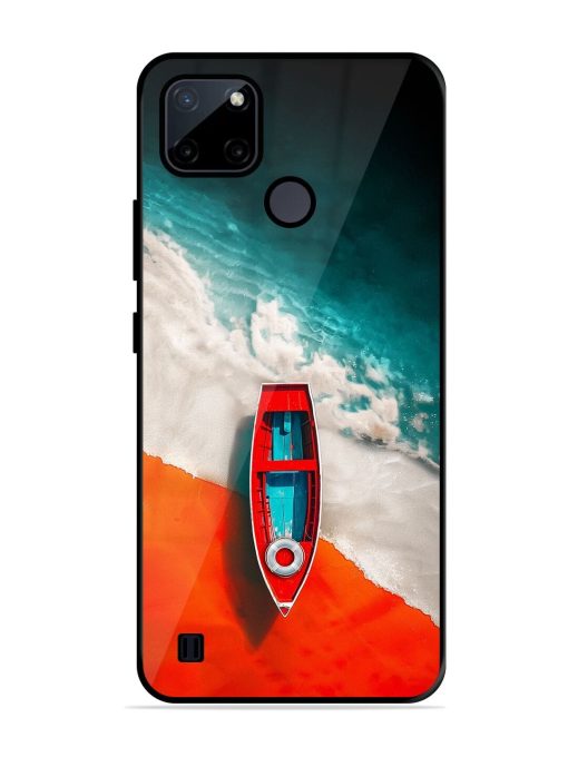 Crimson Tide Glossy Soft Edge Case for Realme C21Y Chachhi