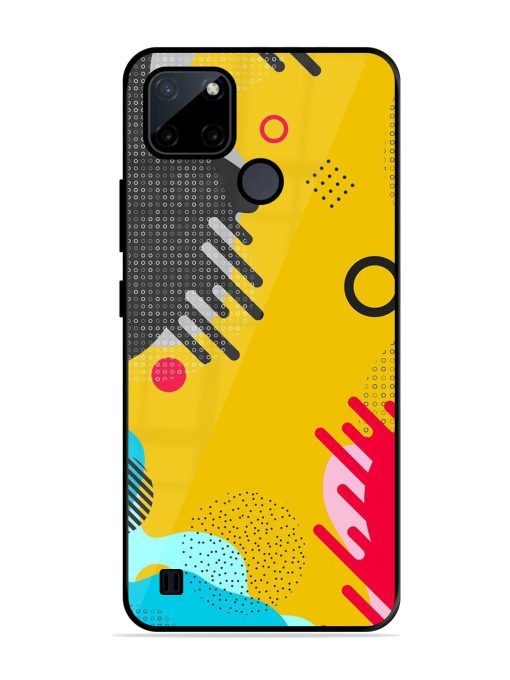 Neon Pop Glossy Soft Edge Case for Realme C21Y Chachhi