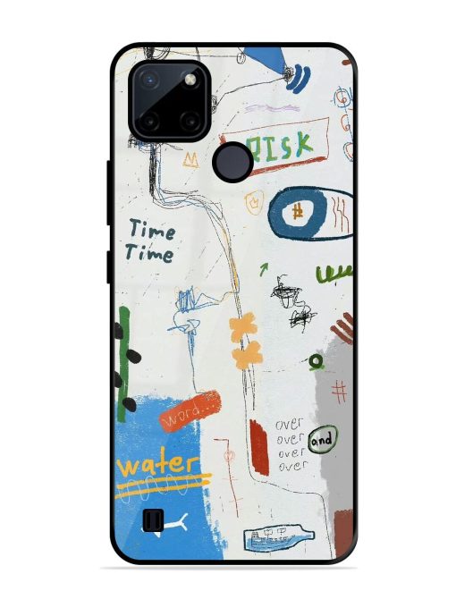 Mind Map Madness Glossy Soft Edge Case for Realme C21Y Chachhi