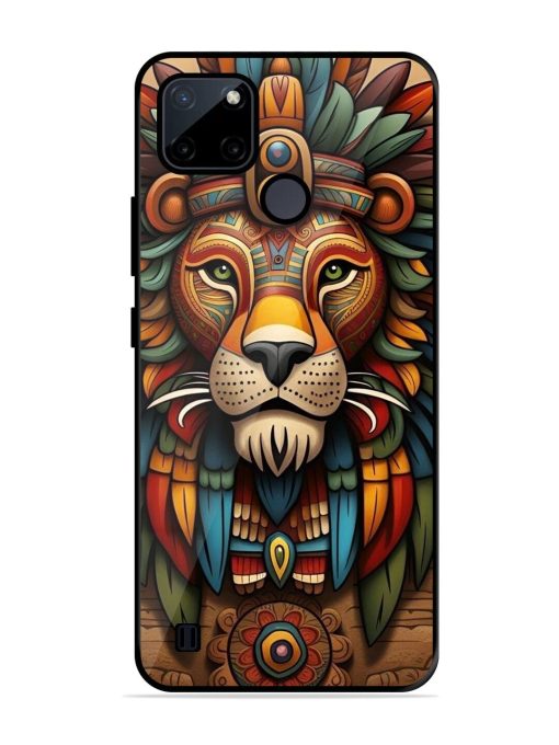 Aztec Majesty Glossy Soft Edge Case for Realme C21Y Chachhi