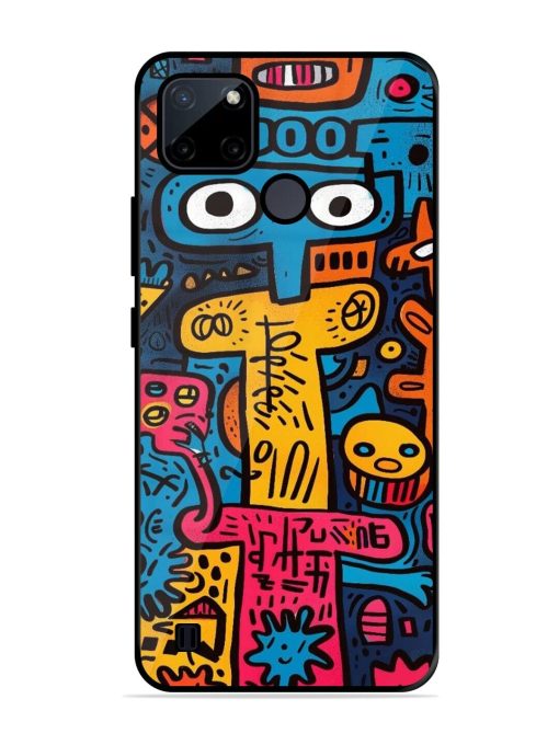 Doodletopia Glossy Soft Edge Case for Realme C21Y Chachhi