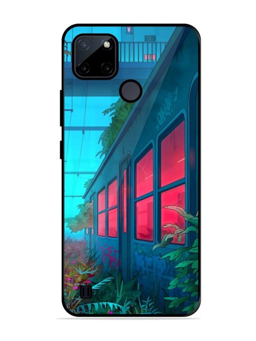 Urban Jungle Glossy Soft Edge Case for Realme C21Y Chachhi