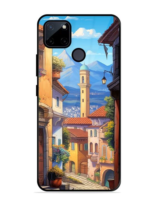 Tuscan Twilight Glossy Soft Edge Case for Realme C21Y Chachhi