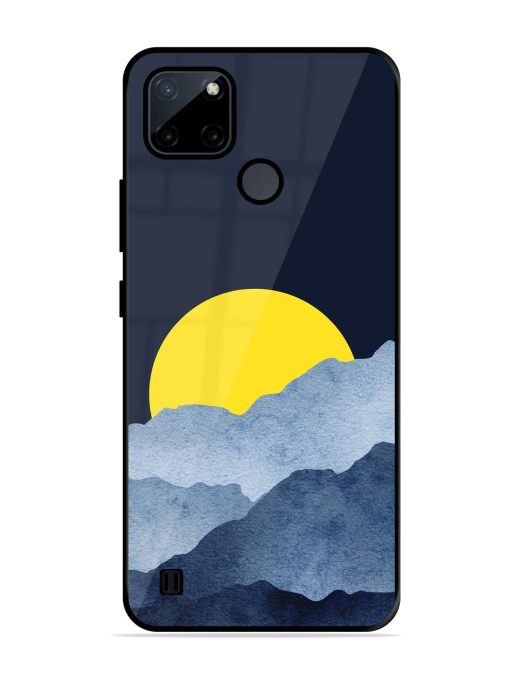 Golden Hour Horizon Glossy Soft Edge Case for Realme C21Y Chachhi