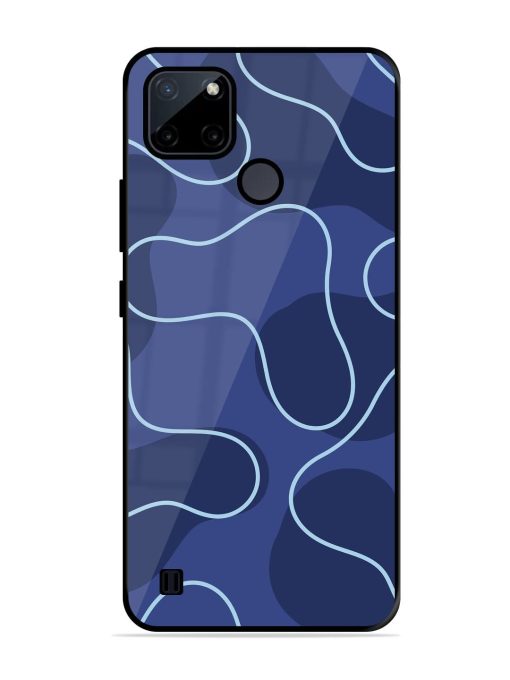 Midnight Maze Glossy Soft Edge Case for Realme C21Y Chachhi