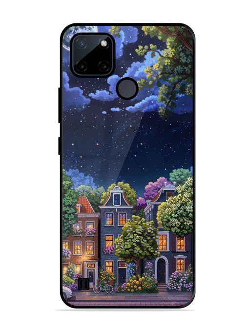 Moonlit Streets Glossy Soft Edge Case for Realme C21Y Chachhi