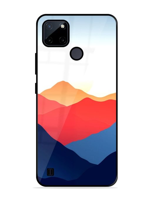 Sunset Peaks Glossy Soft Edge Case for Realme C21Y