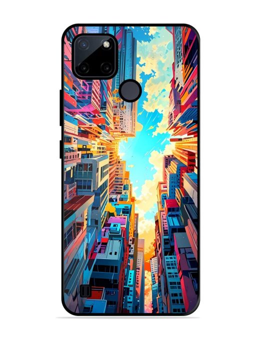 Skyward City Glossy Soft Edge Case for Realme C21Y Chachhi