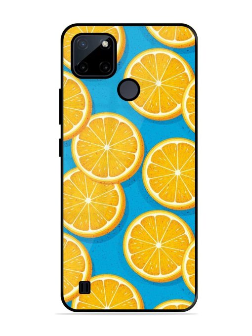 Citrus Symphony Glossy Soft Edge Case for Realme C21Y Chachhi