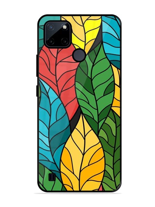 Foliage Fiesta Glossy Soft Edge Case for Realme C21Y Chachhi