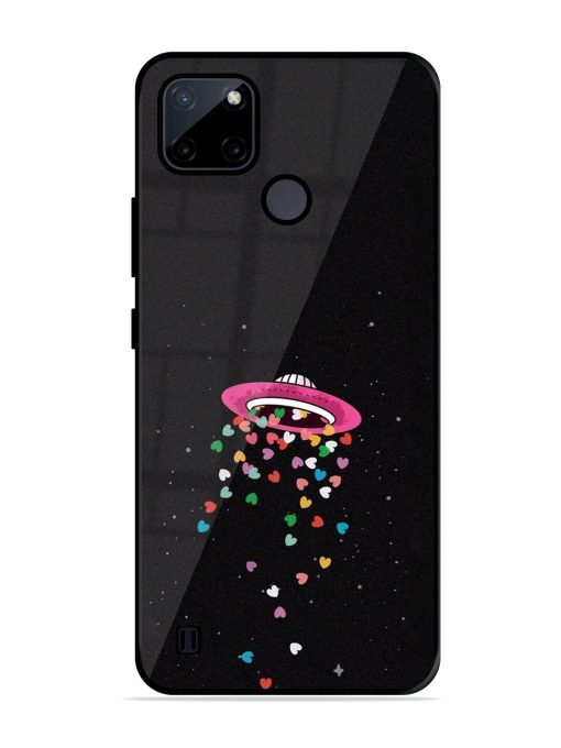 Love From Above Glossy Soft Edge Case for Realme C21Y Chachhi