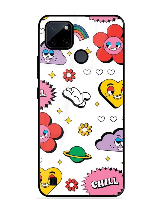 Whimsical Wonderland Glossy Soft Edge Case for Realme C21Y Chachhi