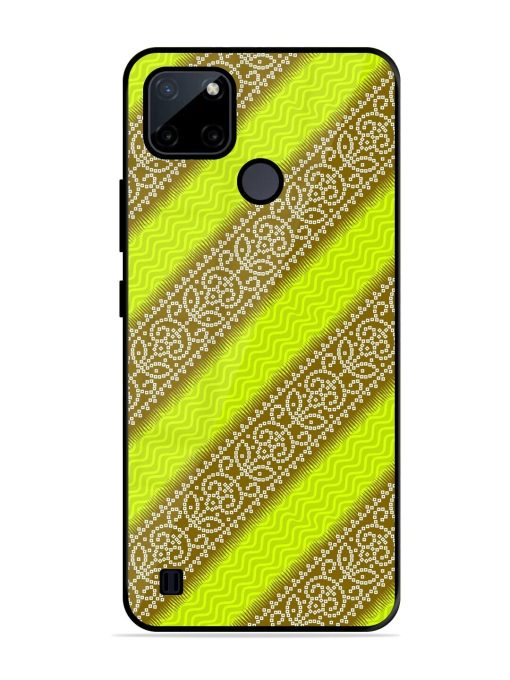 Golden Bandana Bliss Glossy Soft Edge Case for Realme C21Y Chachhi