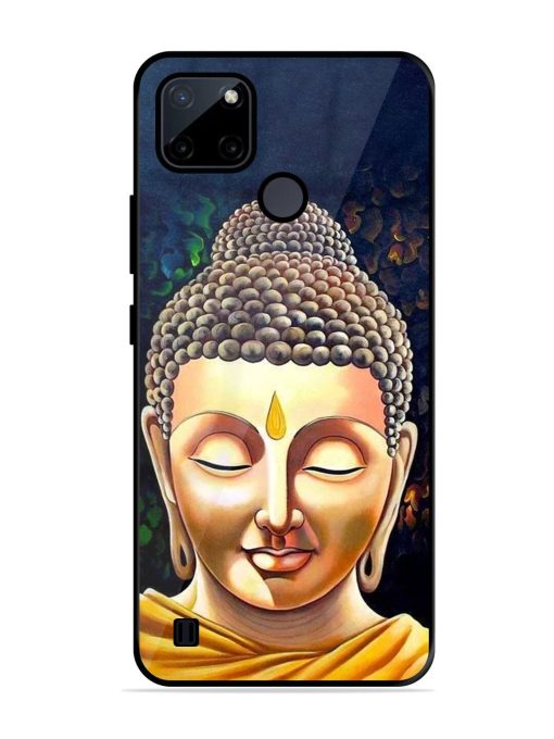 Buddha Face Glossy Soft Edge Case for Realme C21Y Chachhi