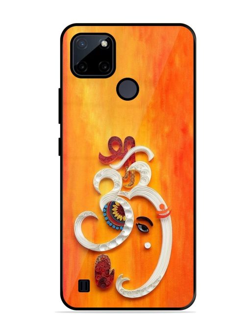 Ganesha In Quilling Art Glossy Soft Edge Case for Realme C21Y Chachhi