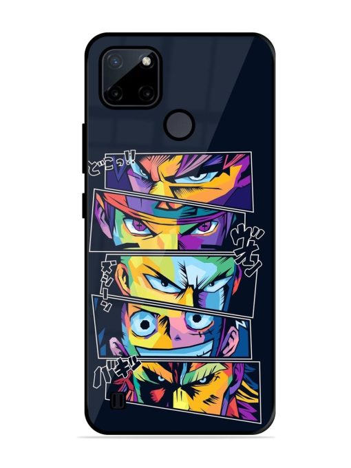 One Piece Powerhouse Glossy Soft Edge Case for Realme C21Y Chachhi