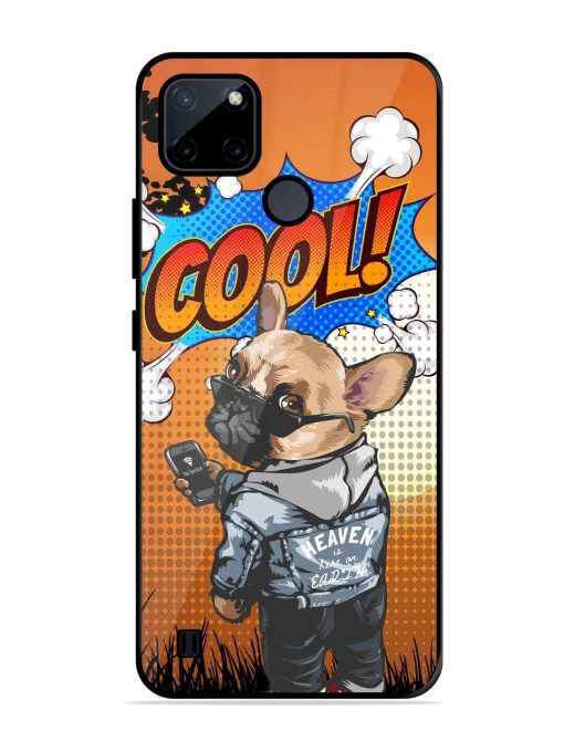 Cool Pup Glossy Soft Edge Case for Realme C21Y Chachhi