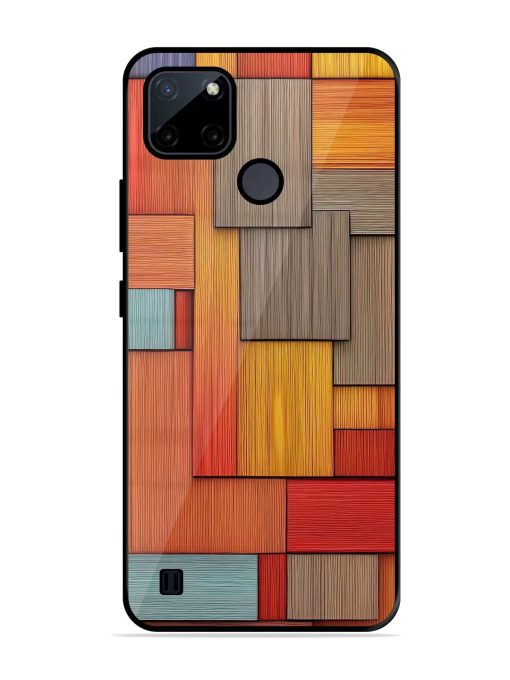 Woodsy Wonders Glossy Soft Edge Case for Realme C21Y Chachhi