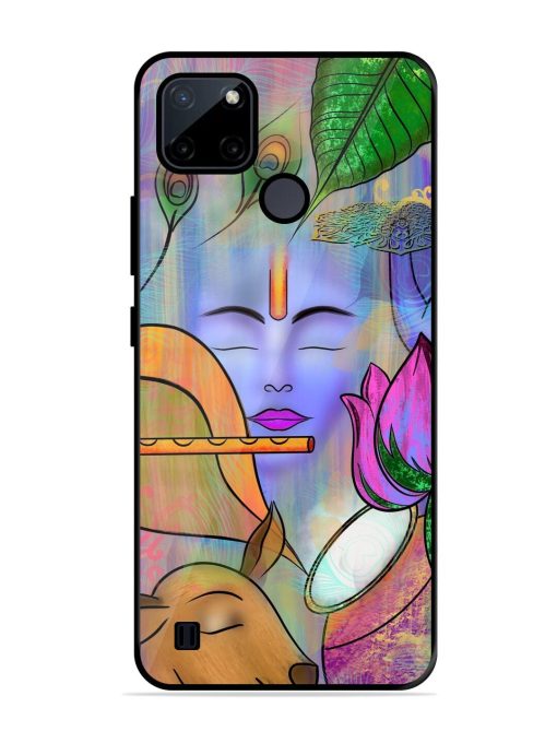 Divine Serenity Glossy Soft Edge Case for Realme C21Y Chachhi